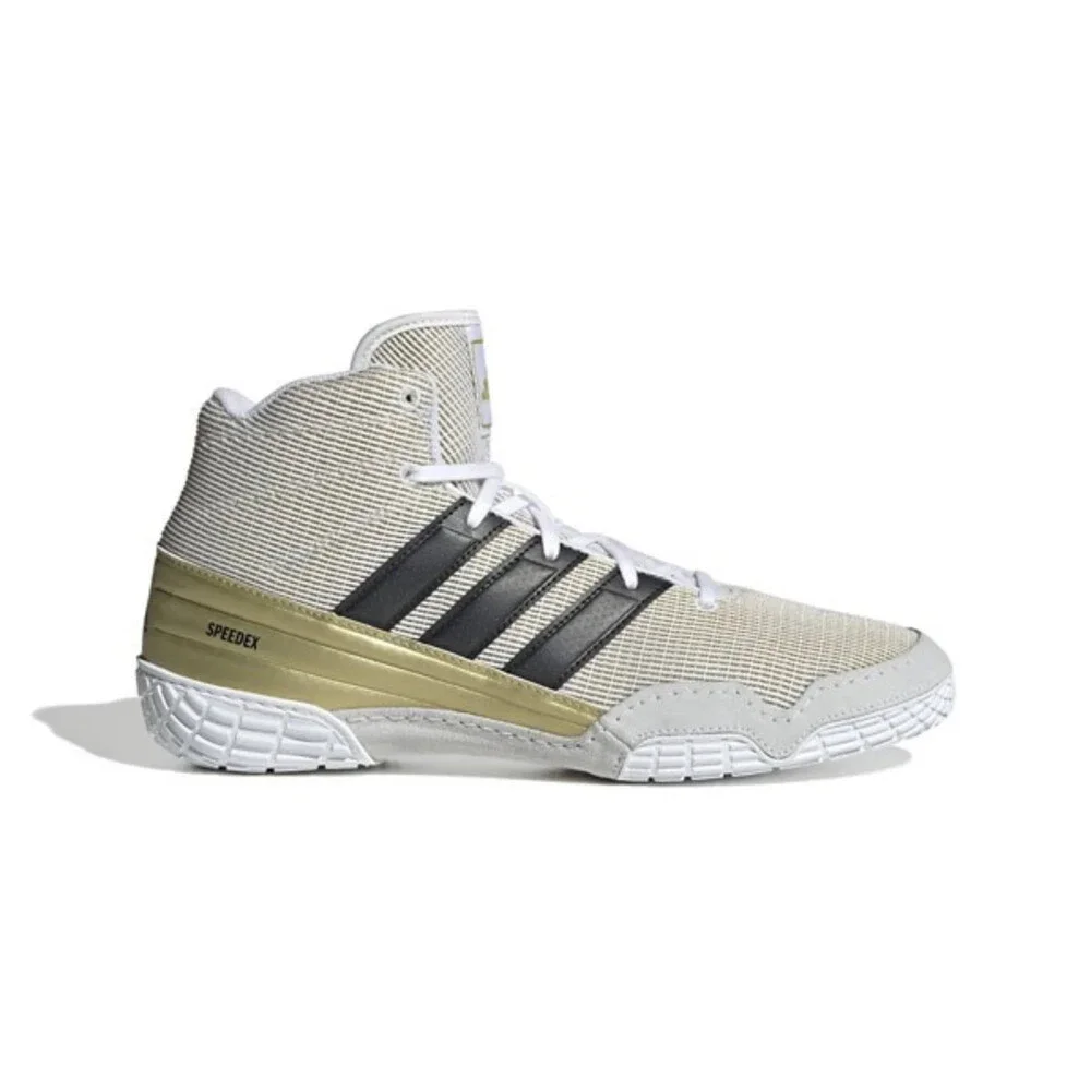 Adidas Speedex JQ4982 Men's US 11 White Gold Athletic Wrestling Shoes LIQ1363